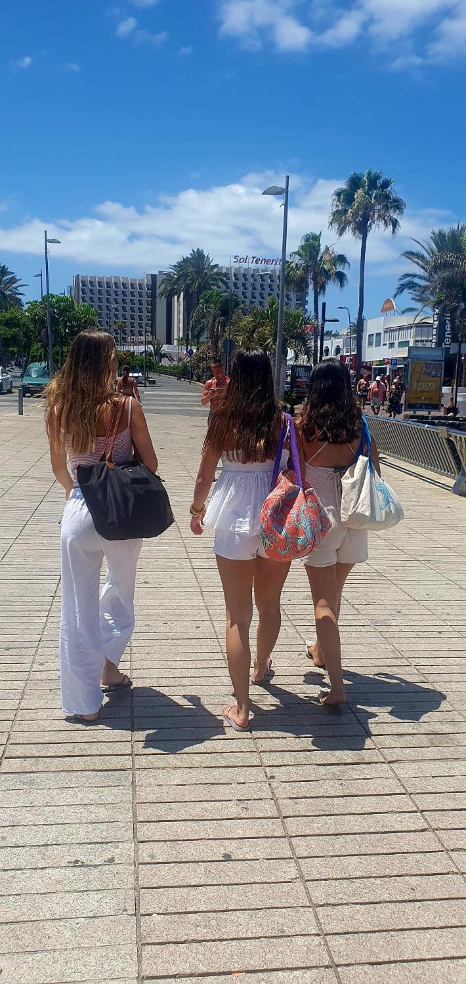 Wonderful White Appartament In Las Tortugas Playa de las Americas  Bagian luar foto