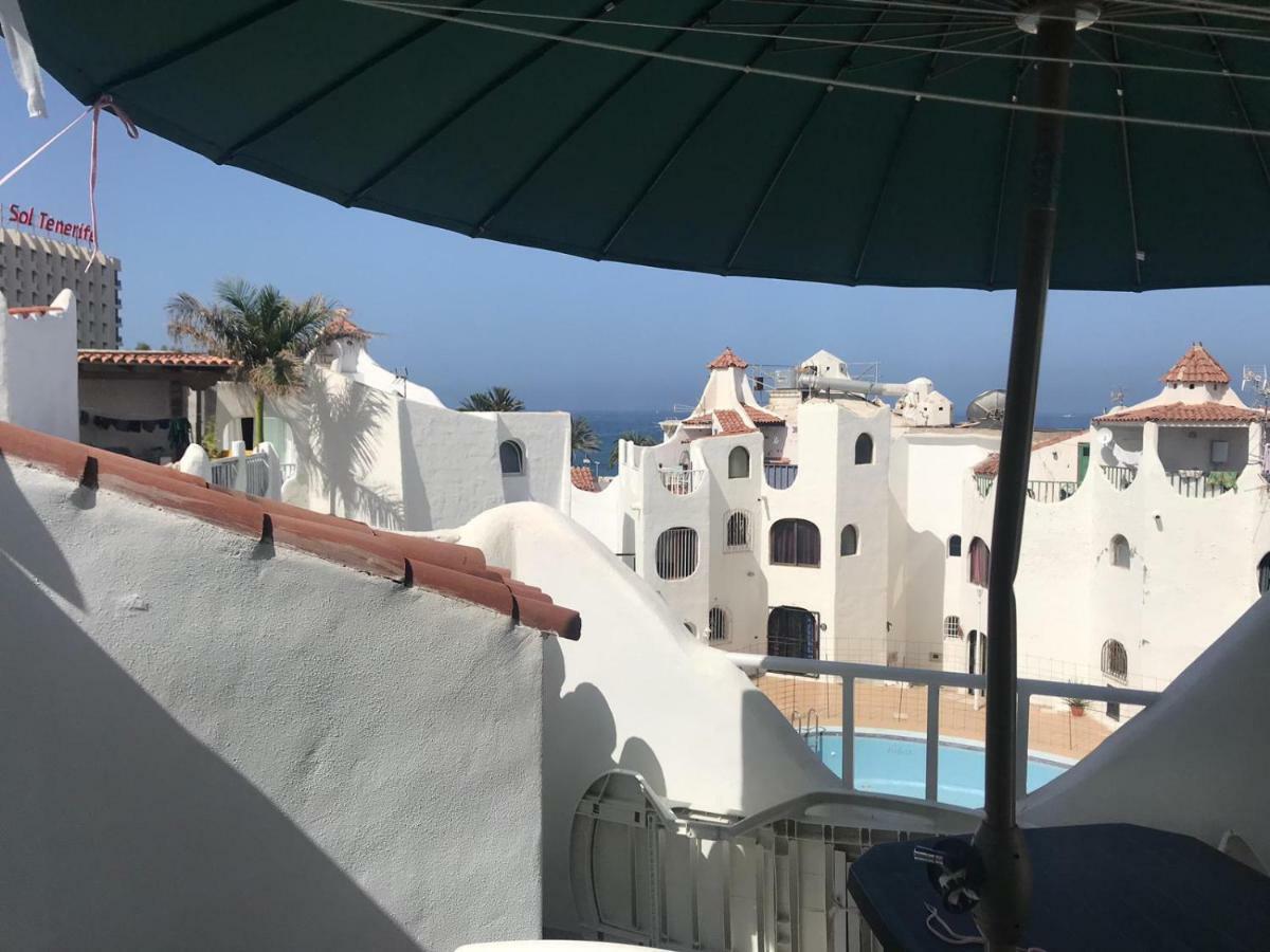 Wonderful White Appartament In Las Tortugas Playa de las Americas  Bagian luar foto