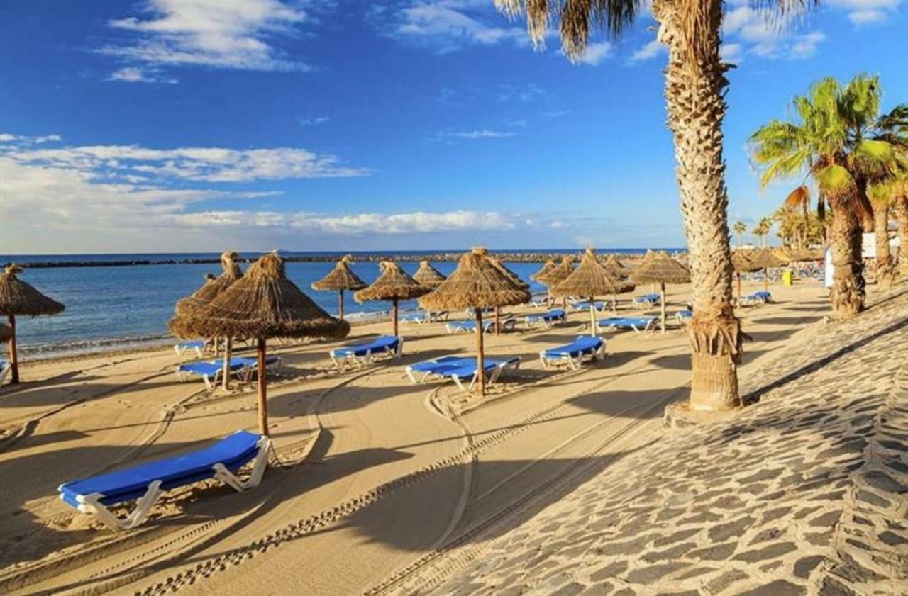 Wonderful White Appartament In Las Tortugas Playa de las Americas  Bagian luar foto